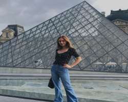 She is a travel enthusiast and visited Paris in June of 2019.